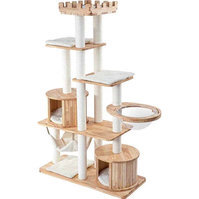 MZ Grand Elegance Cat Catsle With Space Capsule - PRO 176cm