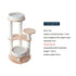 MZ Simple Joy Wood Cat Tower - Double Delight 110cm