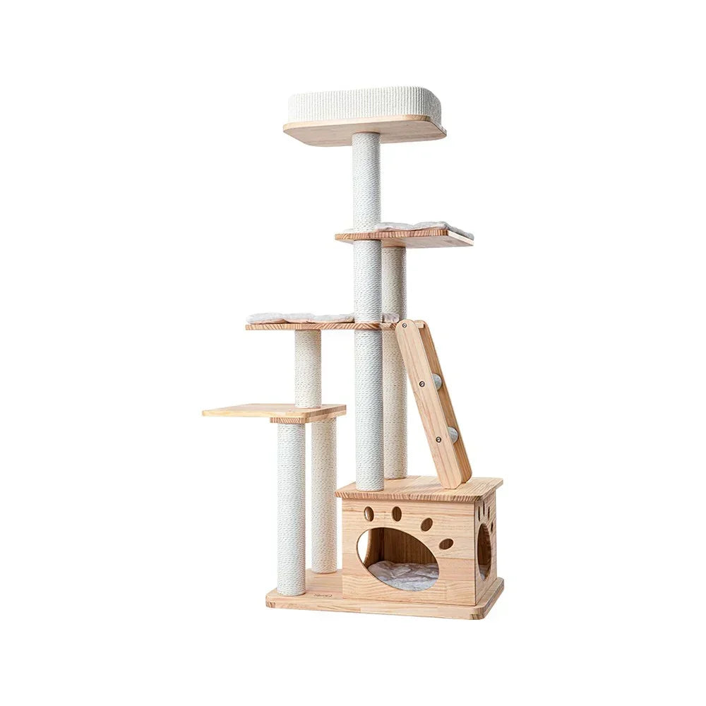 Elegant Wood Retreat - 146cm
