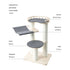 Leisure Loft With Hammock & Scratch Post - Gray Felt - 127cm