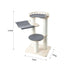 Leisure Loft With Hammock & Scratch Post - Gray Felt - 127cm