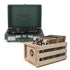 Crosley Cruiser Bluetooth Portable Turntable - Emerald Green + Bundled Crosley Record Storage Crate