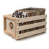 Crosley Cruiser Bluetooth Portable Turntable - White Sands + Bundled Crosley Record Storage Crate