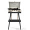 Crosley Cruiser Bluetooth Portable Turntable - White Sands + Crosley Entertainment Stand Bundle