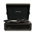 Voyager Bluetooth Portable Turntable - Black + Bundled  Record Storage Display Stand