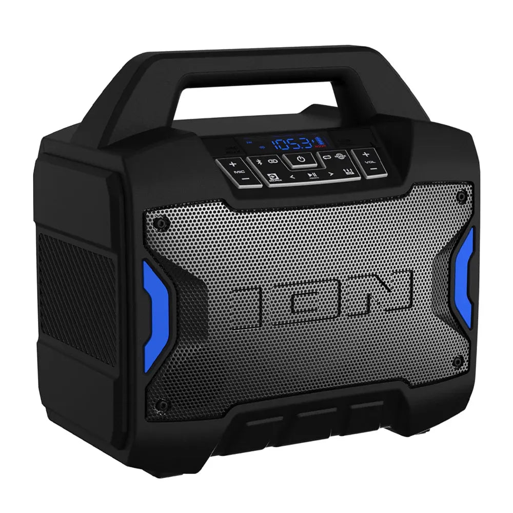 Tailgater TD Portable Bluetooth Speaker IPX5 Water Resistant LED Light