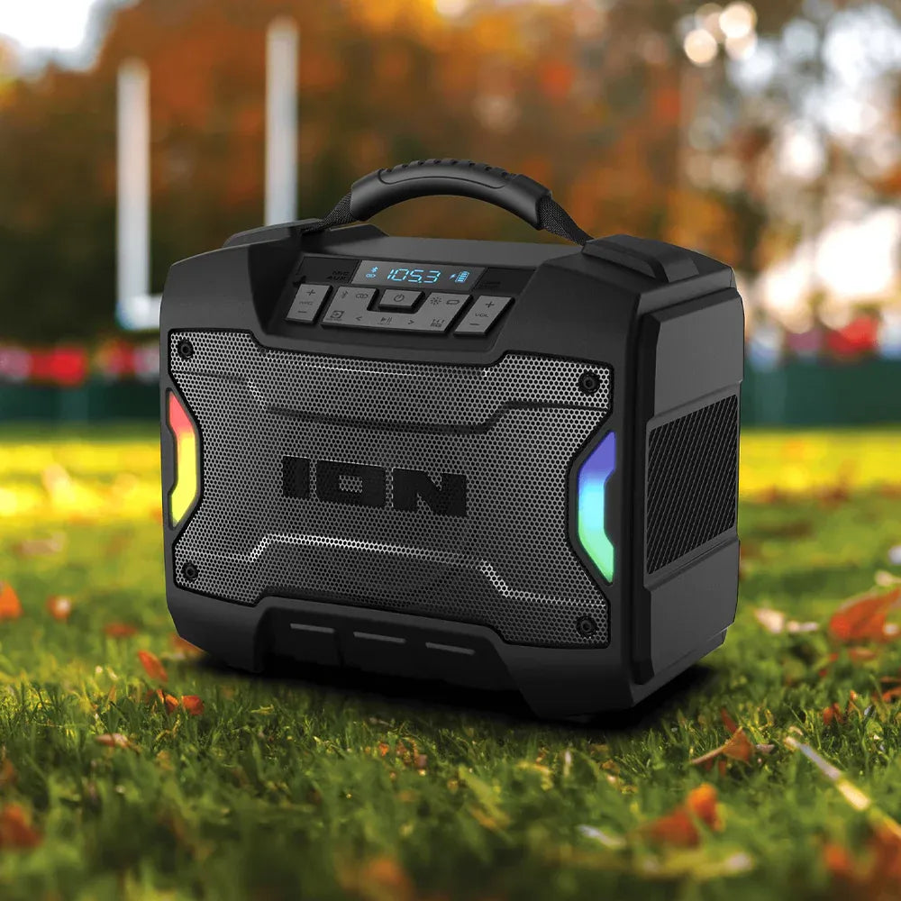 Tailgater TD Portable Bluetooth Speaker IPX5 Water Resistant LED Light