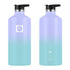 Iron Flask Narrow Mouth Bottle with Straw Lid, Cotton Candy, 64oz/1900ml