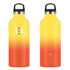 Iron Flask Narrow Mouth Bottle with Straw Lid, Fire, 64oz/1900ml