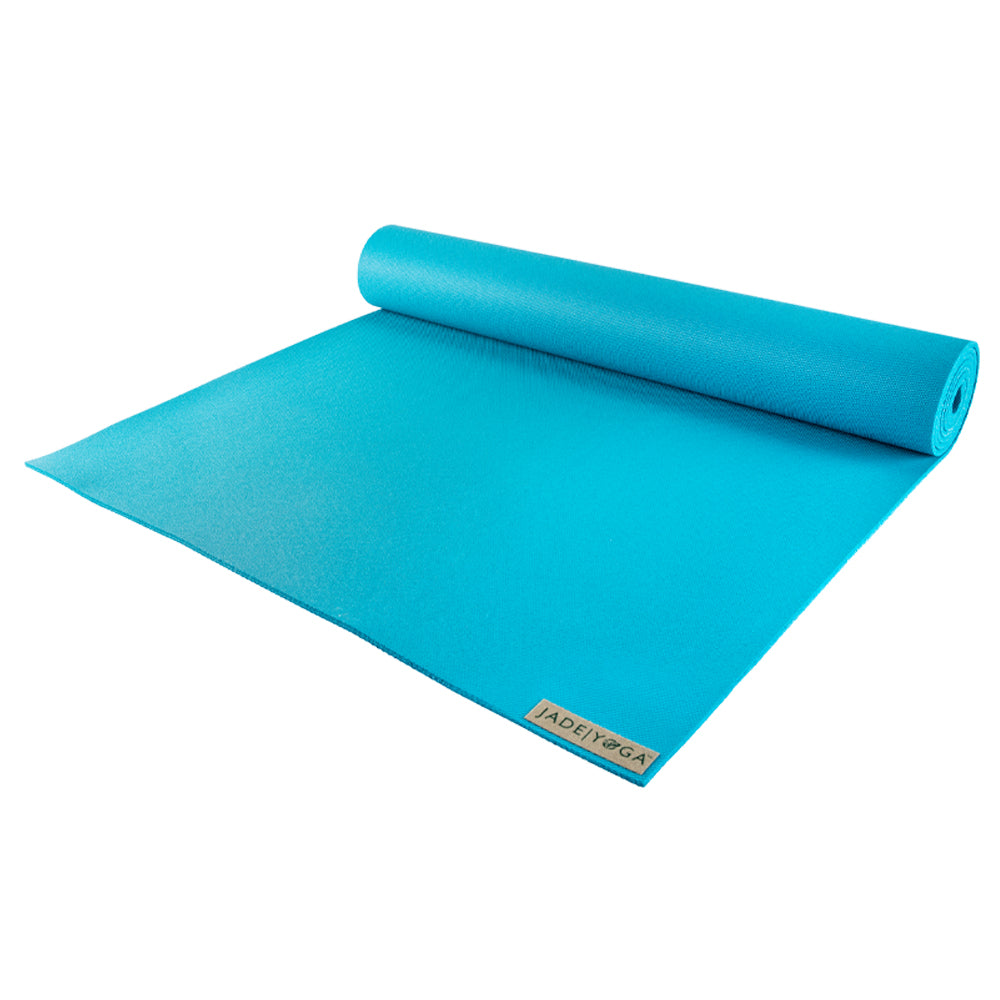 Harmony Mat - Sky Blue &  Cork Yoga Block - Small +  Plant Based Mat Wash - 8 oz Starter Kit