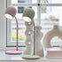 Ellie Lamp W/ Qi Charger And Bluetooth Speaker - Dusty Olive