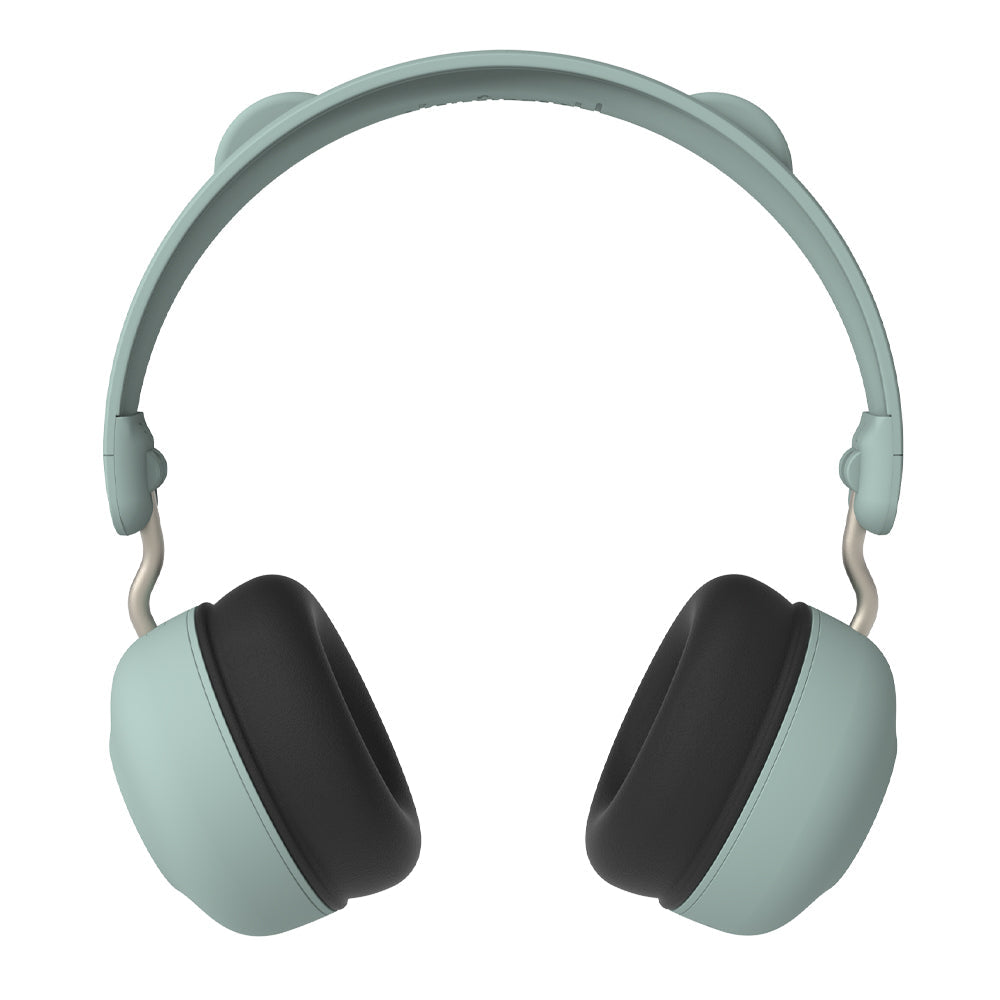 Kids Buzz Junior Bluetooth Headphones - Dusty Green