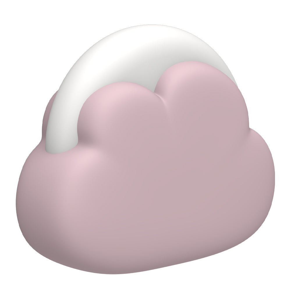 Kids Cloudy Lamp - Dusty Rose