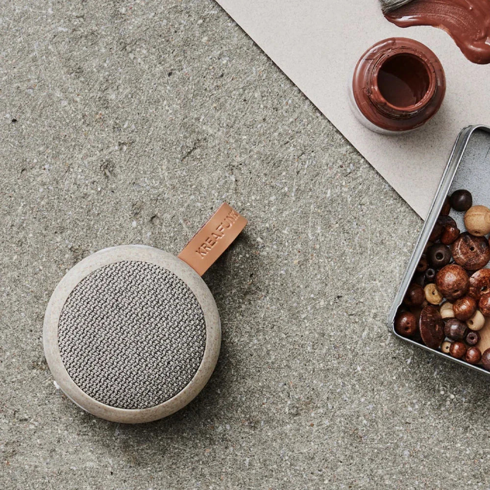 Ago 2 Fabric Bluetooth Speaker - Wheat