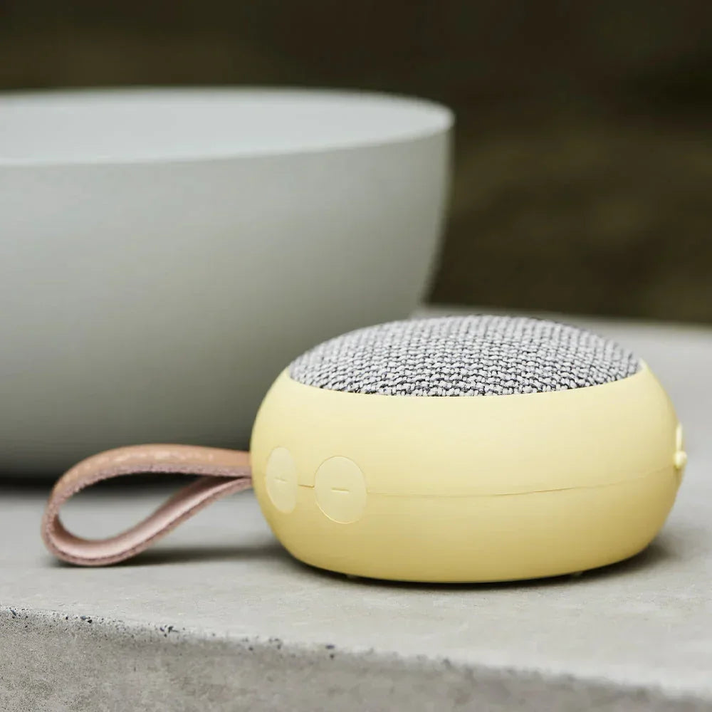 Ago 2 Fabric Bluetooth Speaker - Soft Yellow