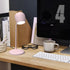 Ellie Lamp W/ Qi Charger And Bluetooth Speaker - Dusty Rose