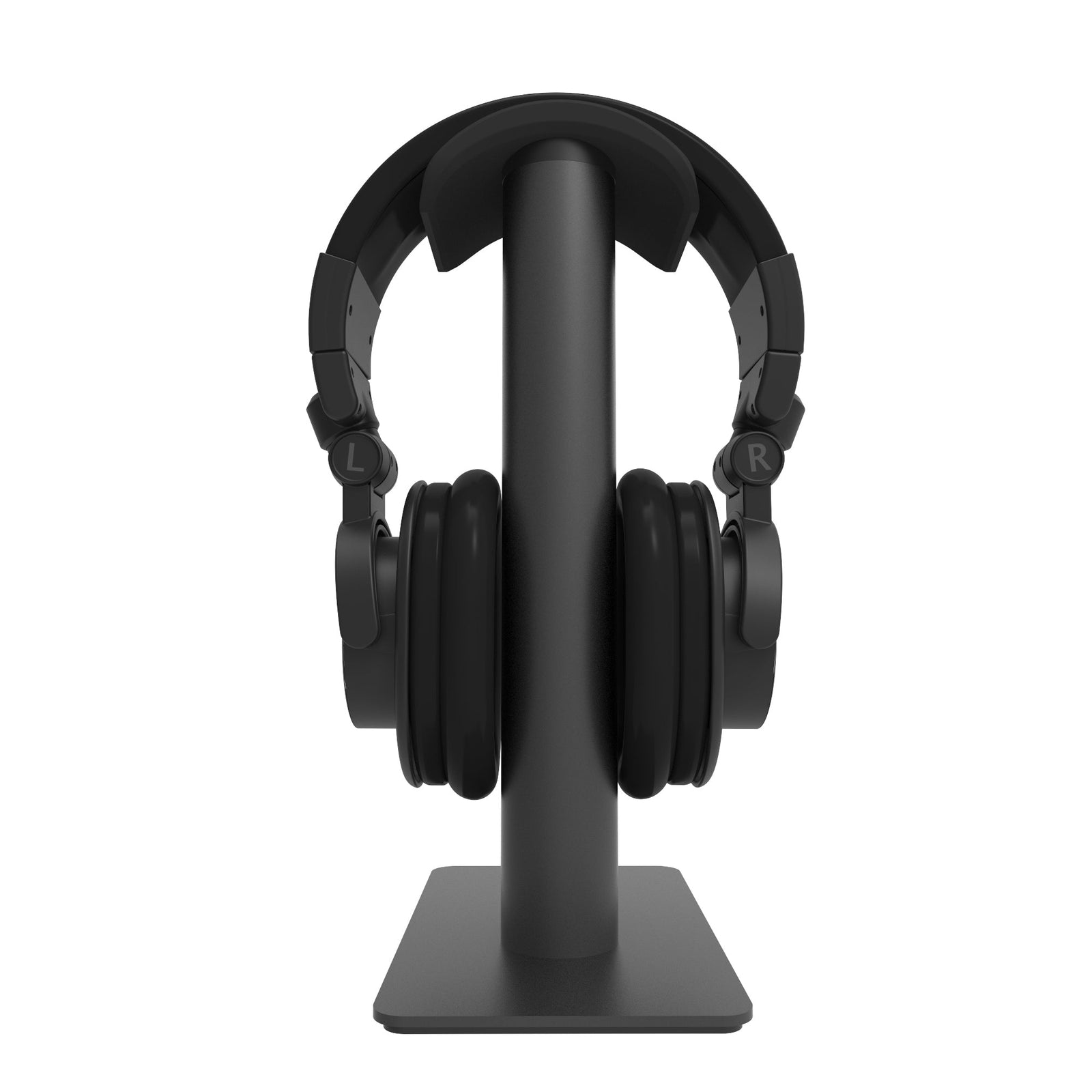 H2 Premium Universal Desktop Headphone Stand, Black