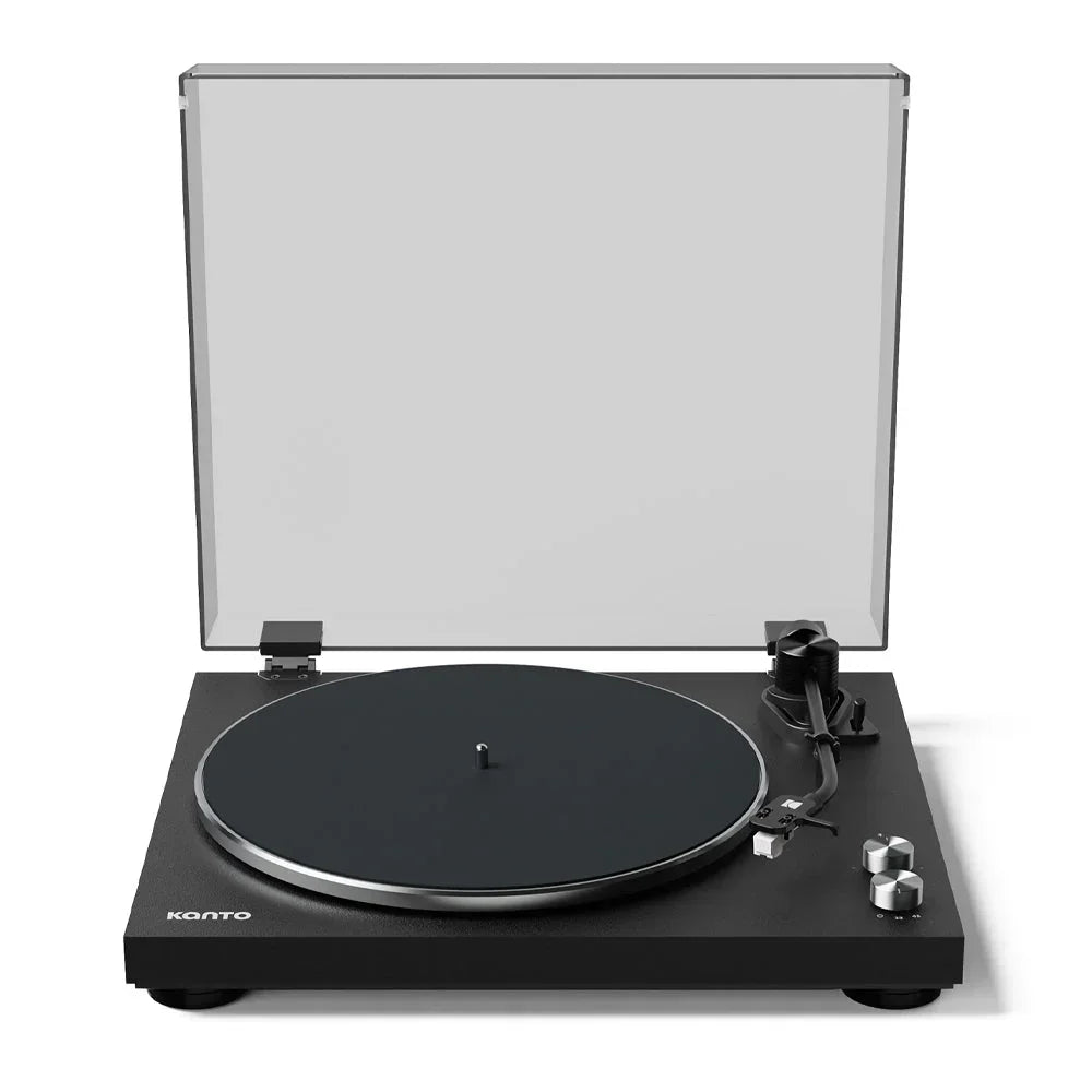 OBI3 Turntable with Bluetooth 5.3, Preamp, and Pitch Control - Matte Black
