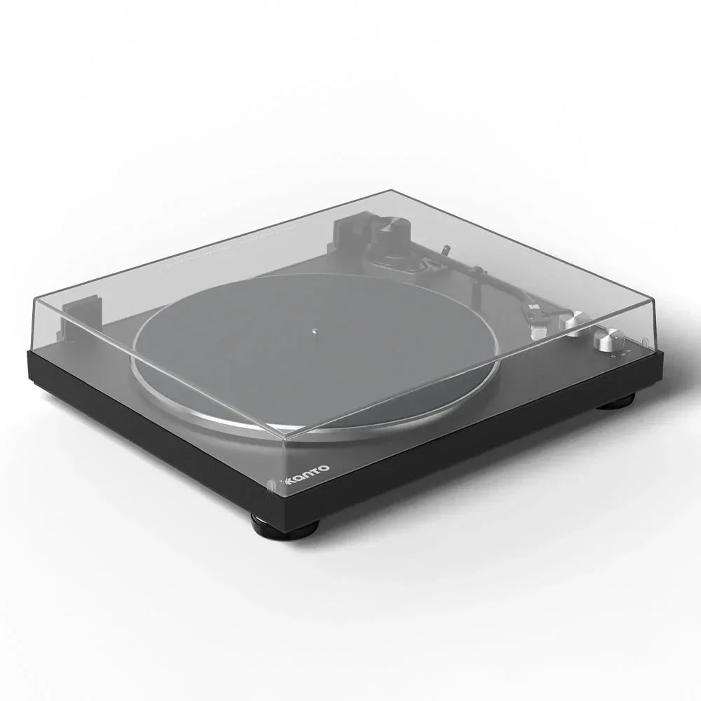 OBI3 Turntable with Bluetooth 5.3, Preamp, and Pitch Control - Matte Black