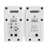 ORA4 140W Powered Reference Speakers with USB-C Input and Bluetooth - White, Pair