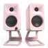 Kanto ORA 100W Powered Reference Desktop Computer Speakers with Bluetooth 5.0 Pink
