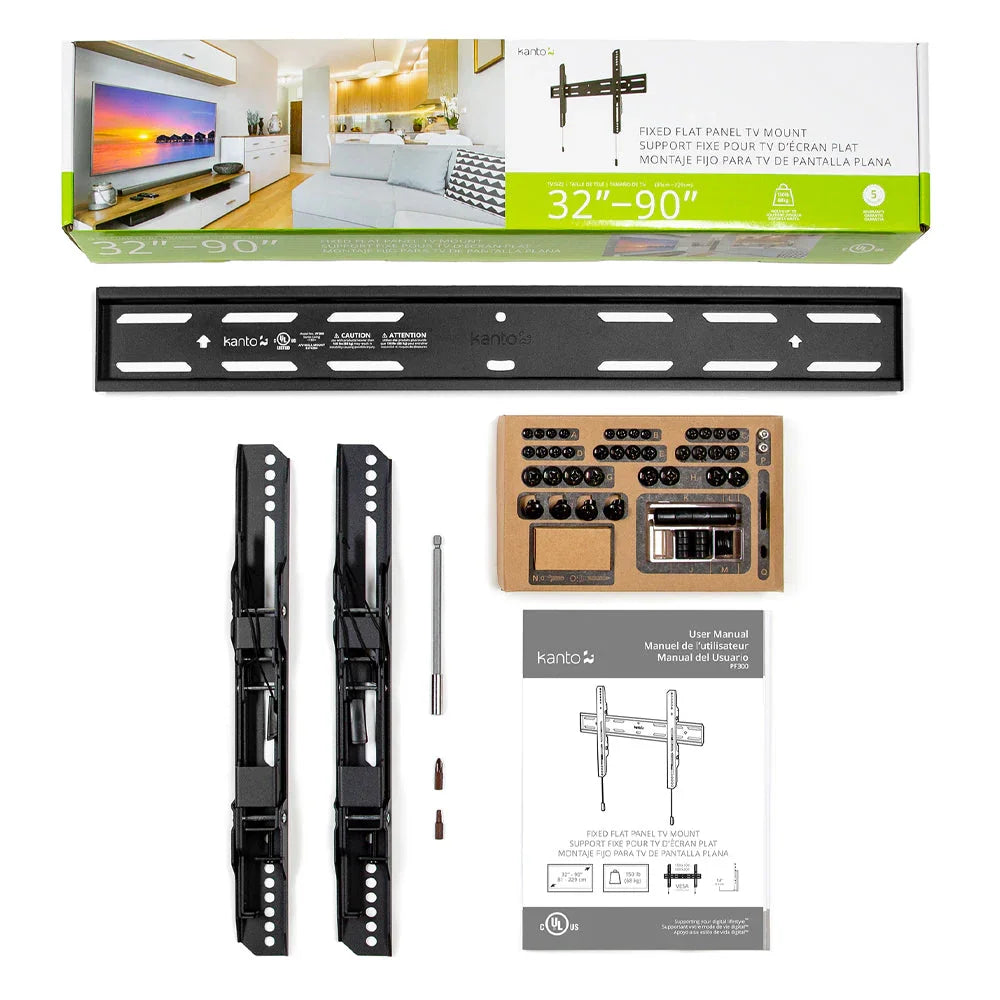 PF300 Fixed Low-profile TV Wall Mount for 40