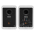 REN 200W Powered Bookshelf Speakers with HDMI ARC, USB-C, and Bluetooth 5.3 - Matte White, Pair