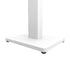 ST28W 28" Universal Bookshelf Speaker Floor Stand - White, Pair