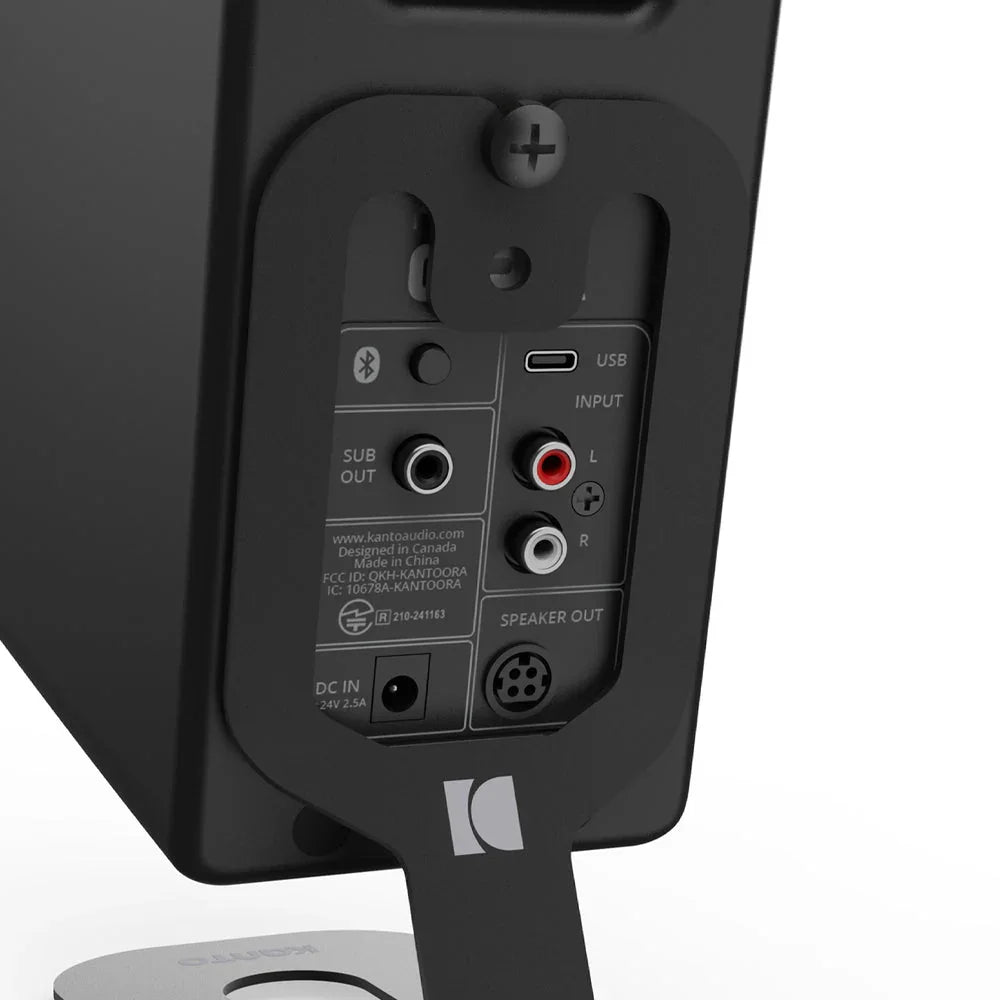 SU2  SU2 Rear-Mounted Desktop Stands for Uki and Ora - Black, Pair