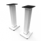 Kanto SX26W 26" Tall Fillable Speaker Stands with Isolation Feet - Pair, White