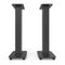 SX30 30" Tall Fillable Speaker Stands with Isolation Feet - Pair, Black