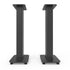 SX30 30" Tall Fillable Speaker Stands with Isolation Feet - Pair, Black