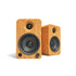 Kanto YU4 140W Powered Bookshelf Speakers with Bluetooth and Phono Preamp - Pair, Bamboo