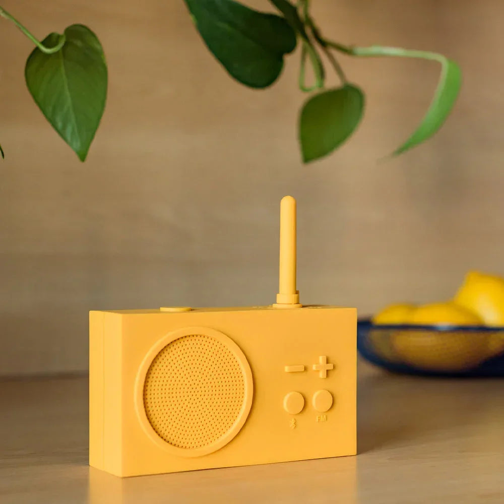 Thykho 3 Fm Radio & Bluetooth Speaker - Yellow