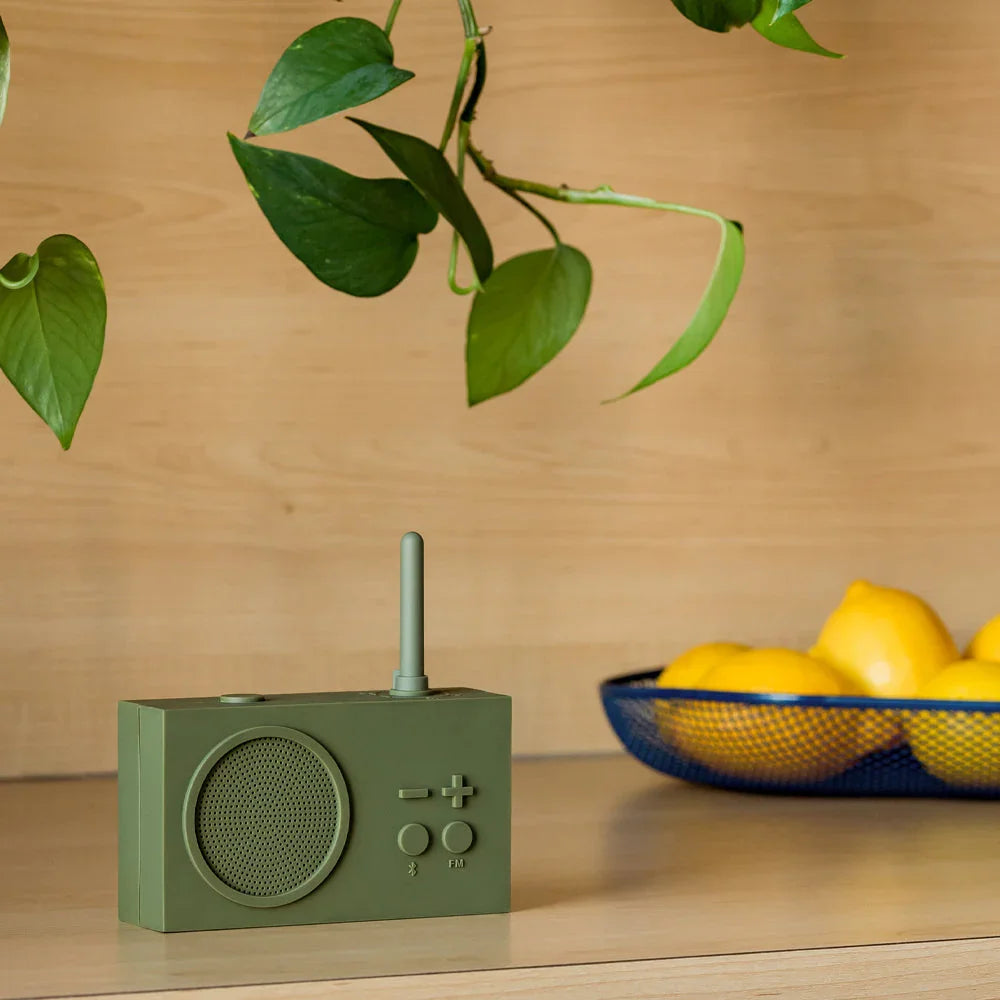 Thykho 3 Fm Radio & Bluetooth Speaker - Kakhi