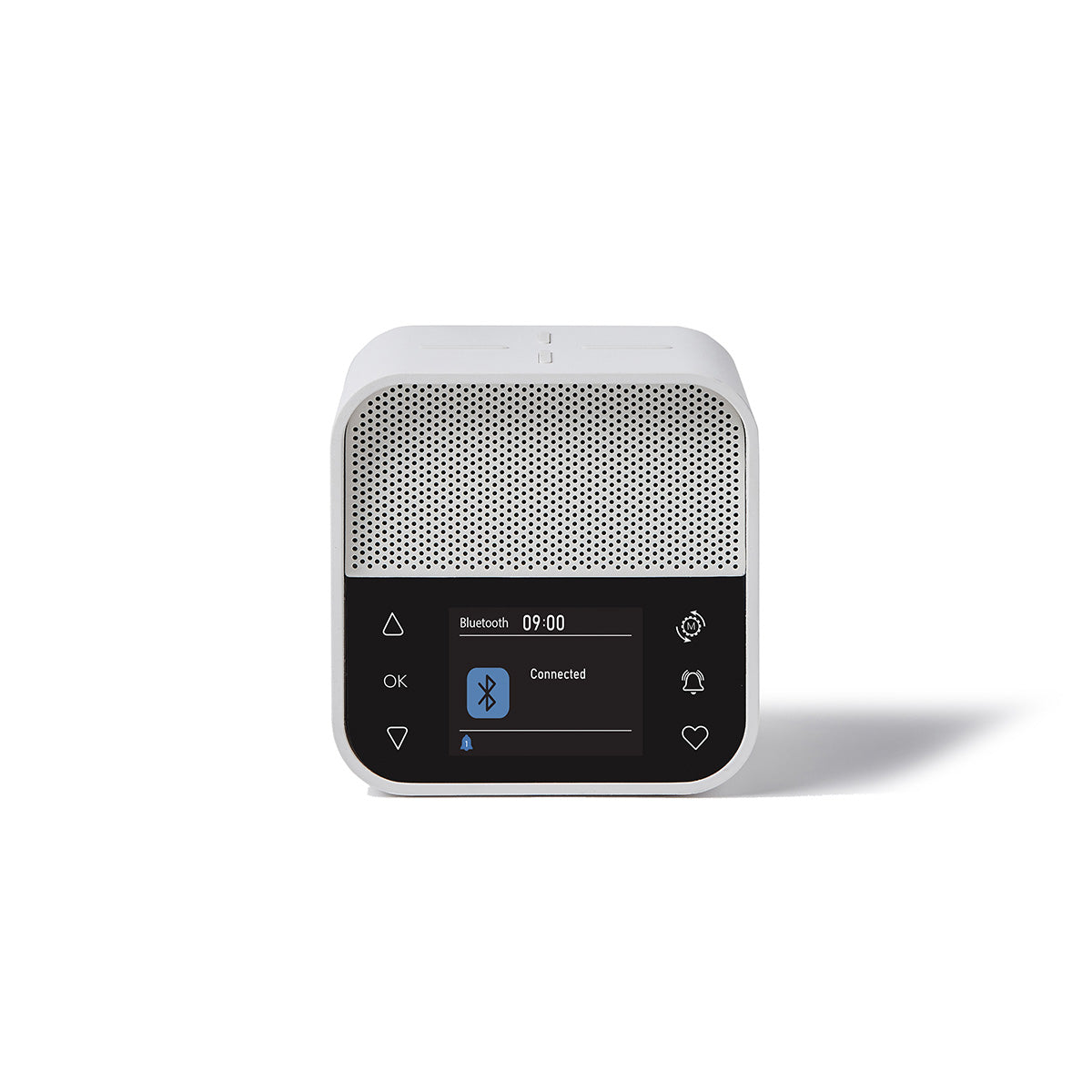 Oslo Dab & Fm Alarm Clock Radio / Bluetooth Speaker / Wireless Charger - White
