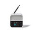 Oslo Dab & Fm Alarm Clock Radio / Bluetooth Speaker / Wireless Charger - White
