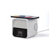 Oslo Dab & Fm Alarm Clock Radio / Bluetooth Speaker / Wireless Charger - White