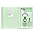 Lexon GIFT Set PANTONE - Includes Mino+ Mini Speaker, Flip Classic Clock, Mina M Lamp, Thykho 3  Speaker - Green