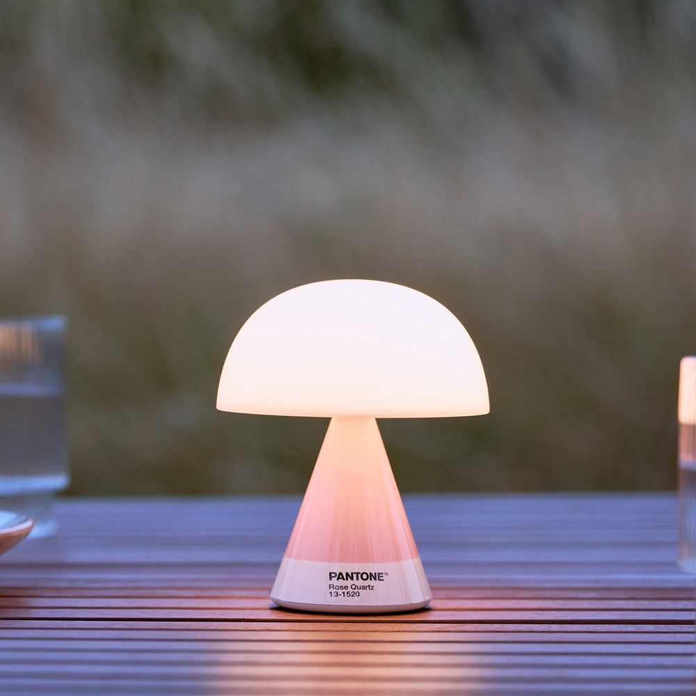 Mina M Medium Portable Led Lamp PANTONE - Rose Pink