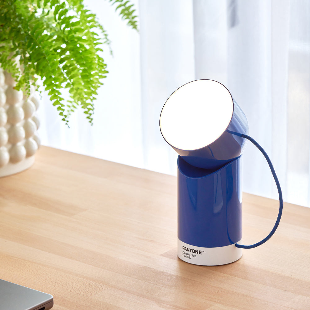Orbe Portable Led Lamp With Moving Head PANTONE - Classic Blue