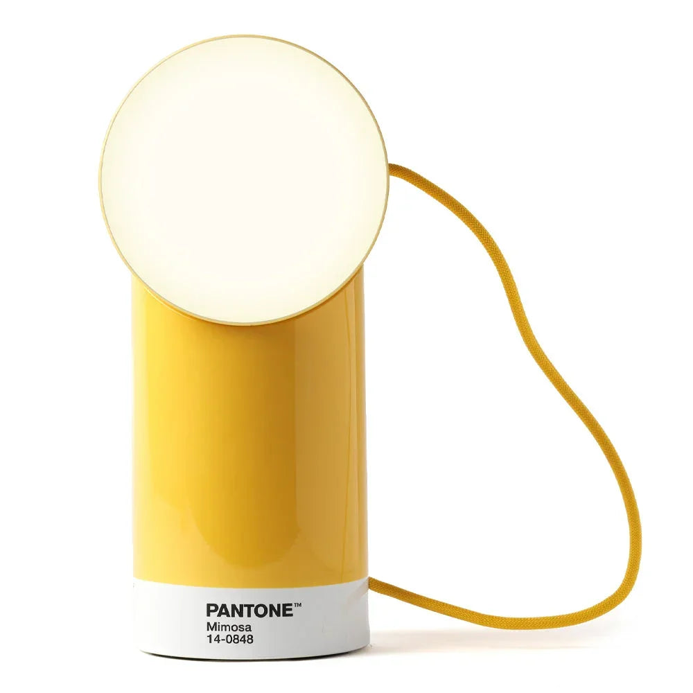 Orbe Portable Led Lamp With Moving Head PANTONE - Yellow