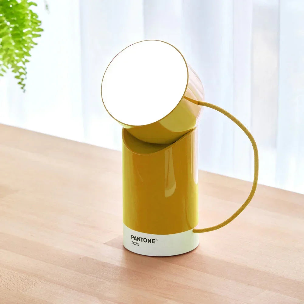 Orbe Portable Led Lamp With Moving Head PANTONE - Yellow