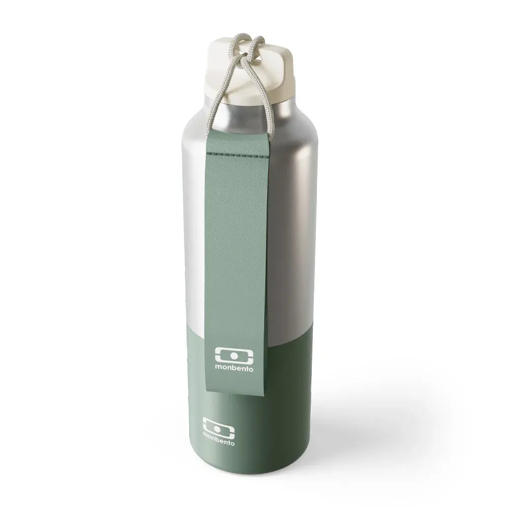 Monbento MB Steel Insulated Bottle - Green Natural