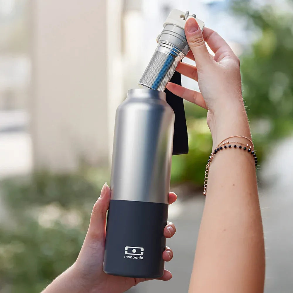 Monbento MB Steel Insulated Bottle - Bleu Natural