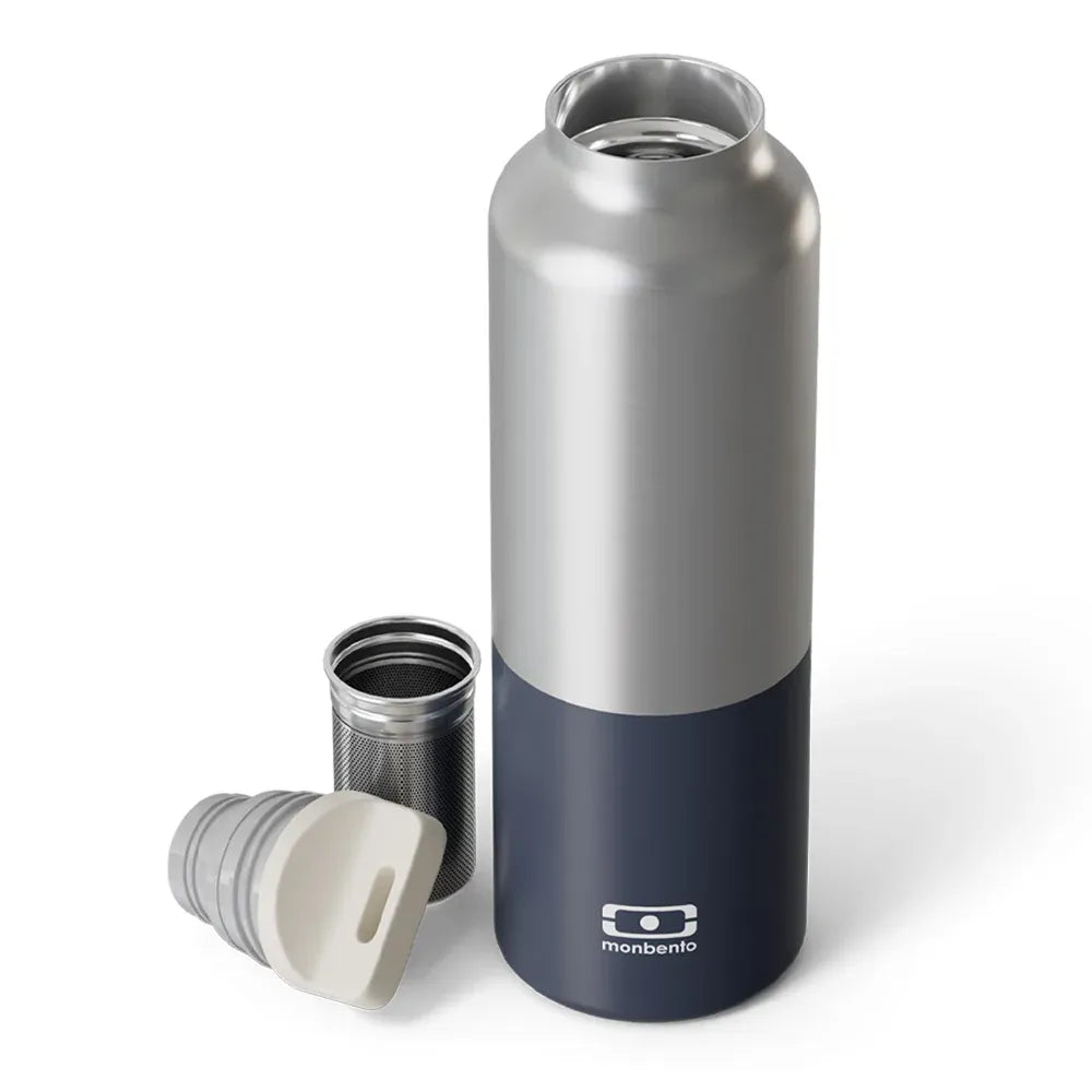 Monbento MB Steel Insulated Bottle - Bleu Natural