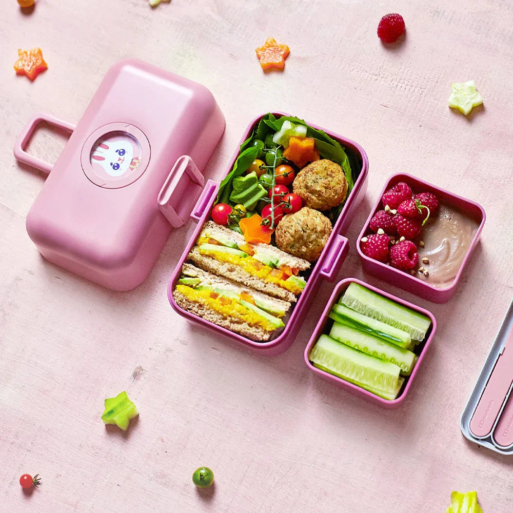 Mb Tresor Kids Bento Box - Pink Blush