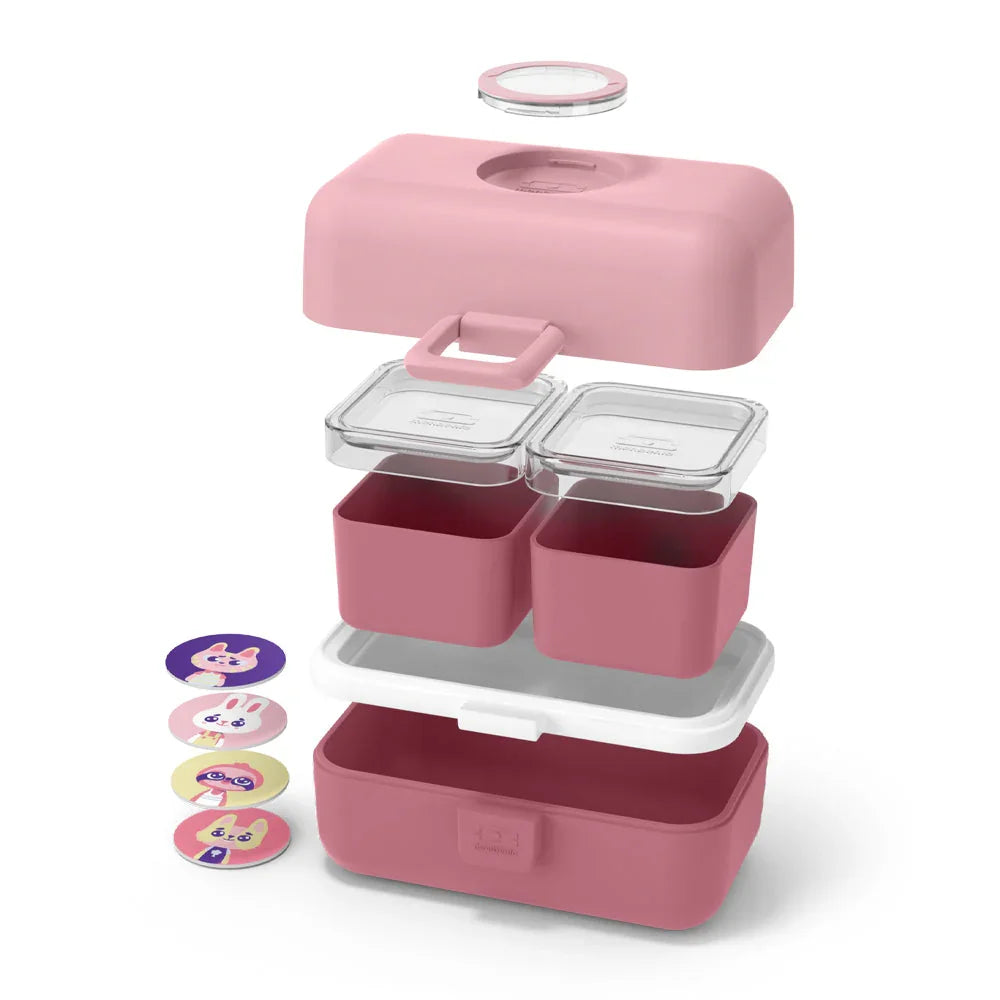 Mb Tresor Kids Bento Box - Pink Blush