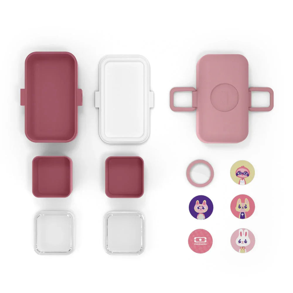 Mb Tresor Kids Bento Box - Pink Blush