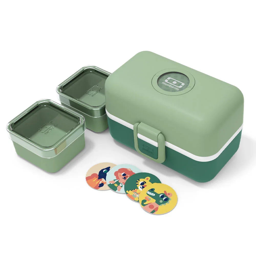 Mb Tresor Kids Bento Box - Green Forest